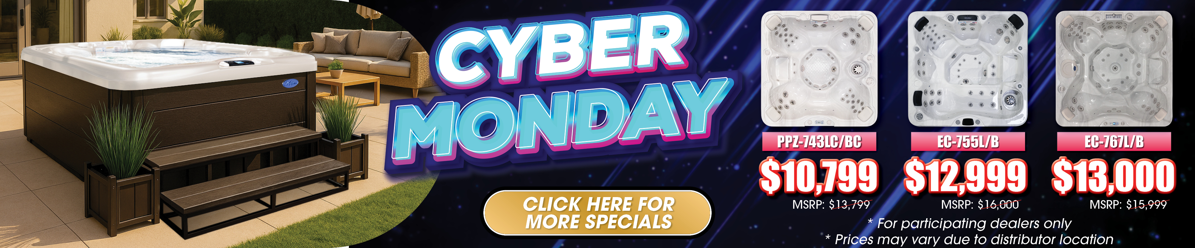 Calspas hot tub being used in a family setting - Cape Girardeau